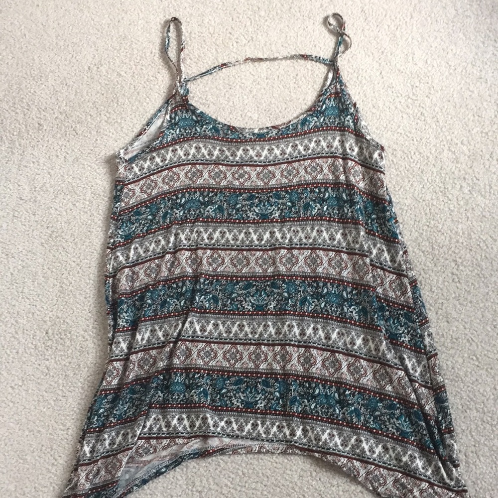 Red, white, & blue tank top